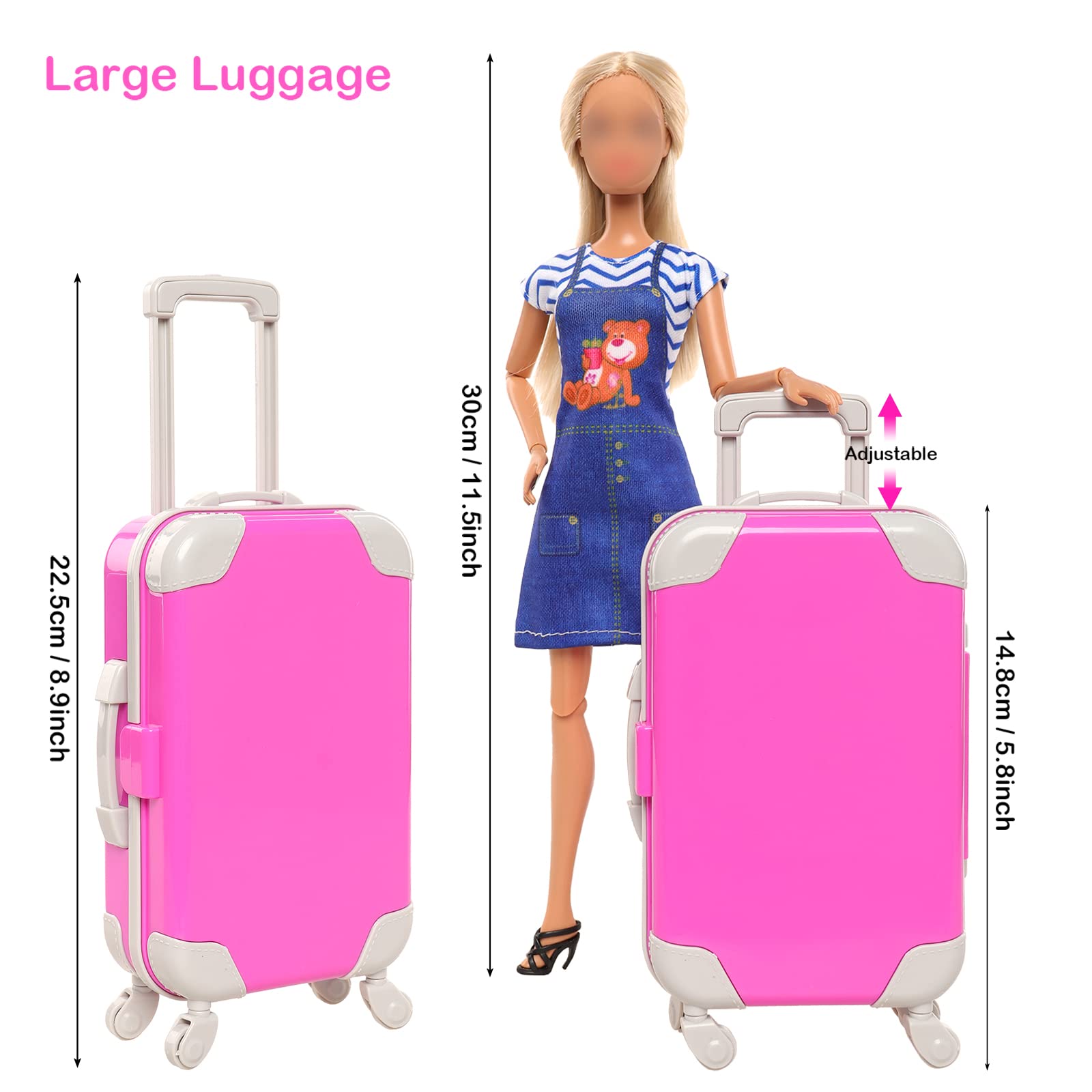 BARWA 30 Pcs 11.5 lnch Travel  - Travel Accessories With Kids recensione e prezzo