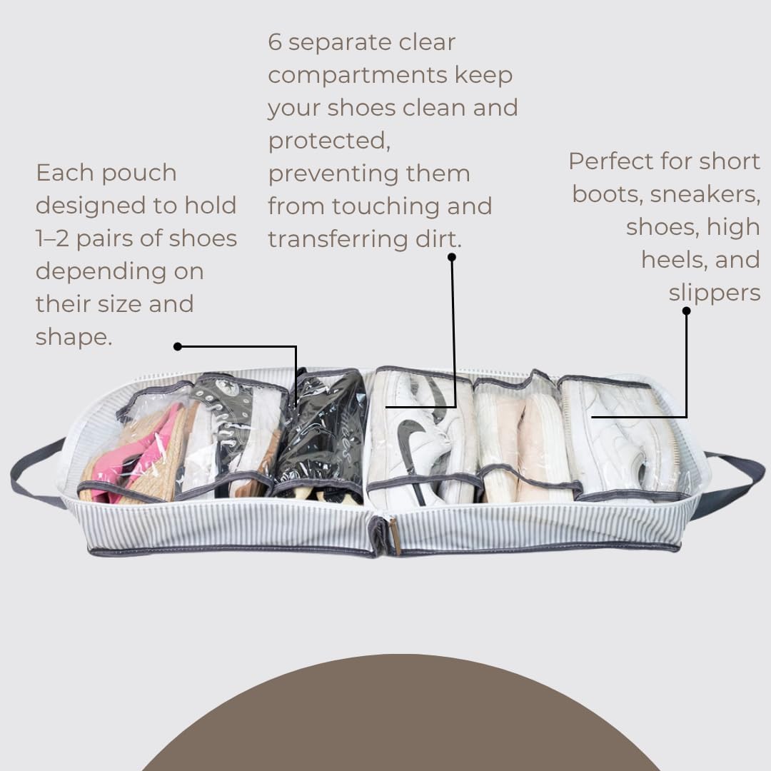 Travel Shoe Bag for Men Women  - Shoe Bag Travel recensione e prezzo