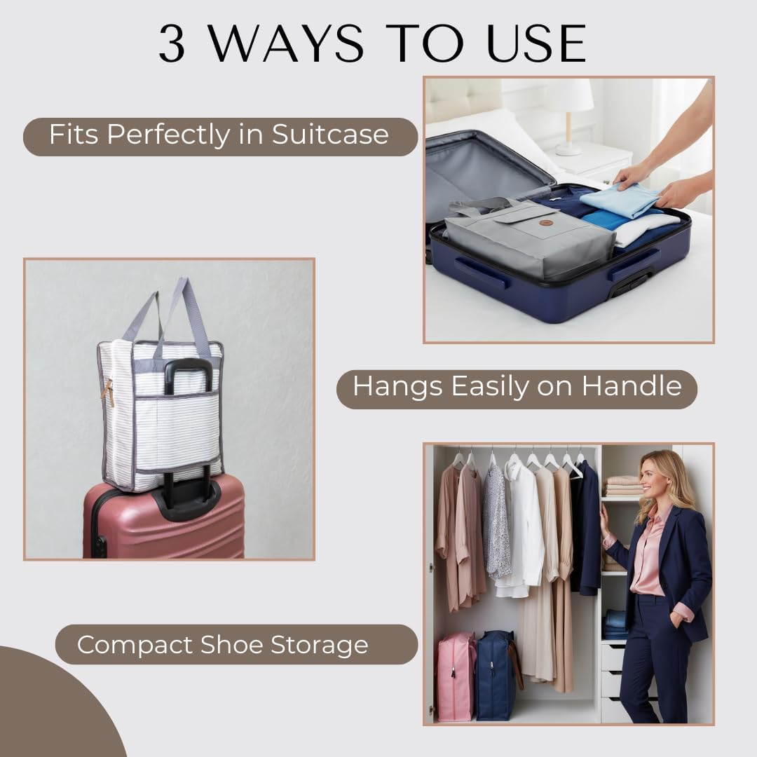 Travel Shoe Bag for Men Women  - Shoe Bag Travel recensione e prezzo