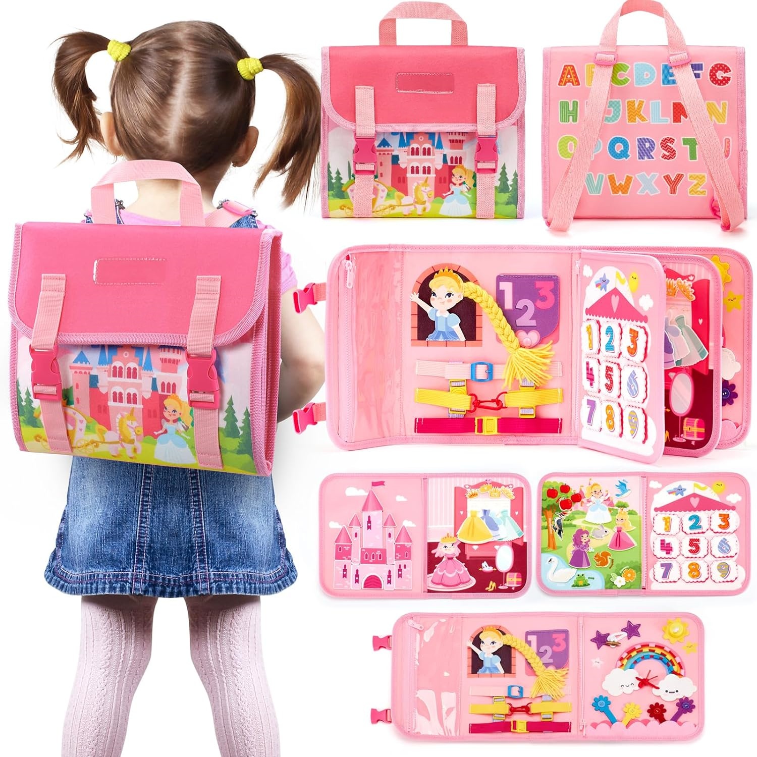Toddler Busy Board Toys Montes - Travel Accessories With Baby recensione e prezzo