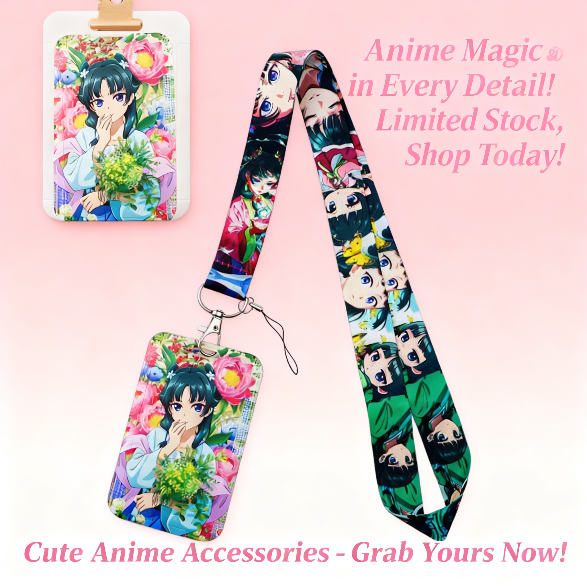 Cute Anime Girl Lanyard Neck S - Travel Access recensione e prezzo