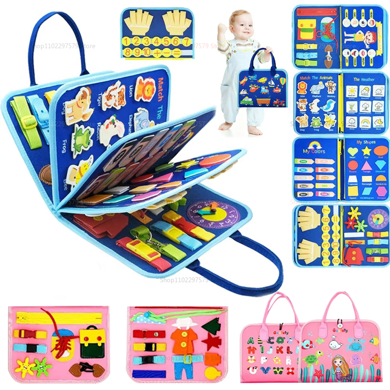 New Busy Board for Toddlers Se - Travel Accessories With Toddler recensione e prezzo