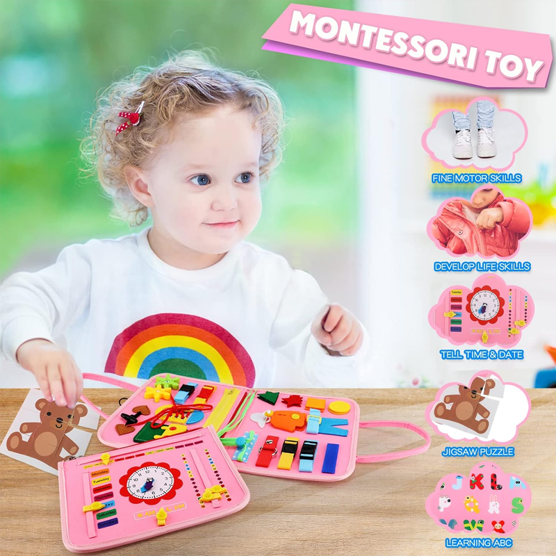 New Busy Board for Toddlers Se - Travel Accessories With Toddler recensione e prezzo