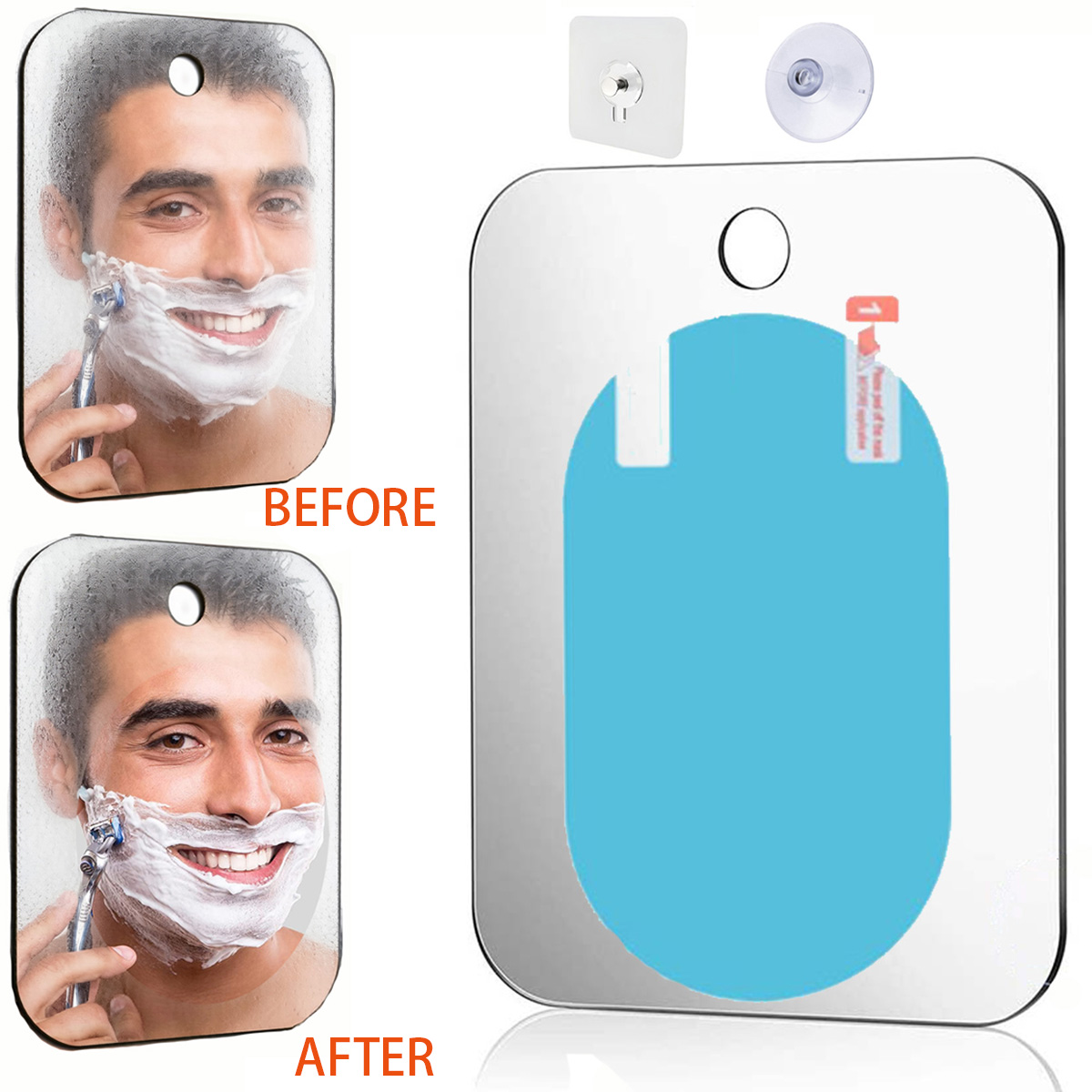 Acrylic Fog Free Mirror Set Wi - Travel Accessories Needed recensione e prezzo