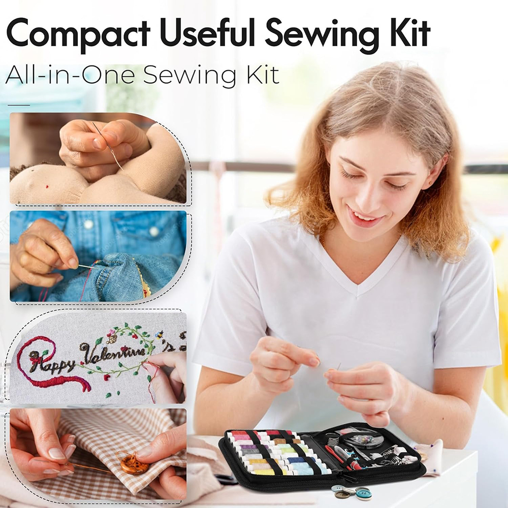 Sewing Kit with 86 Sewing Acce - Travel Accessories To Sew recensione e prezzo