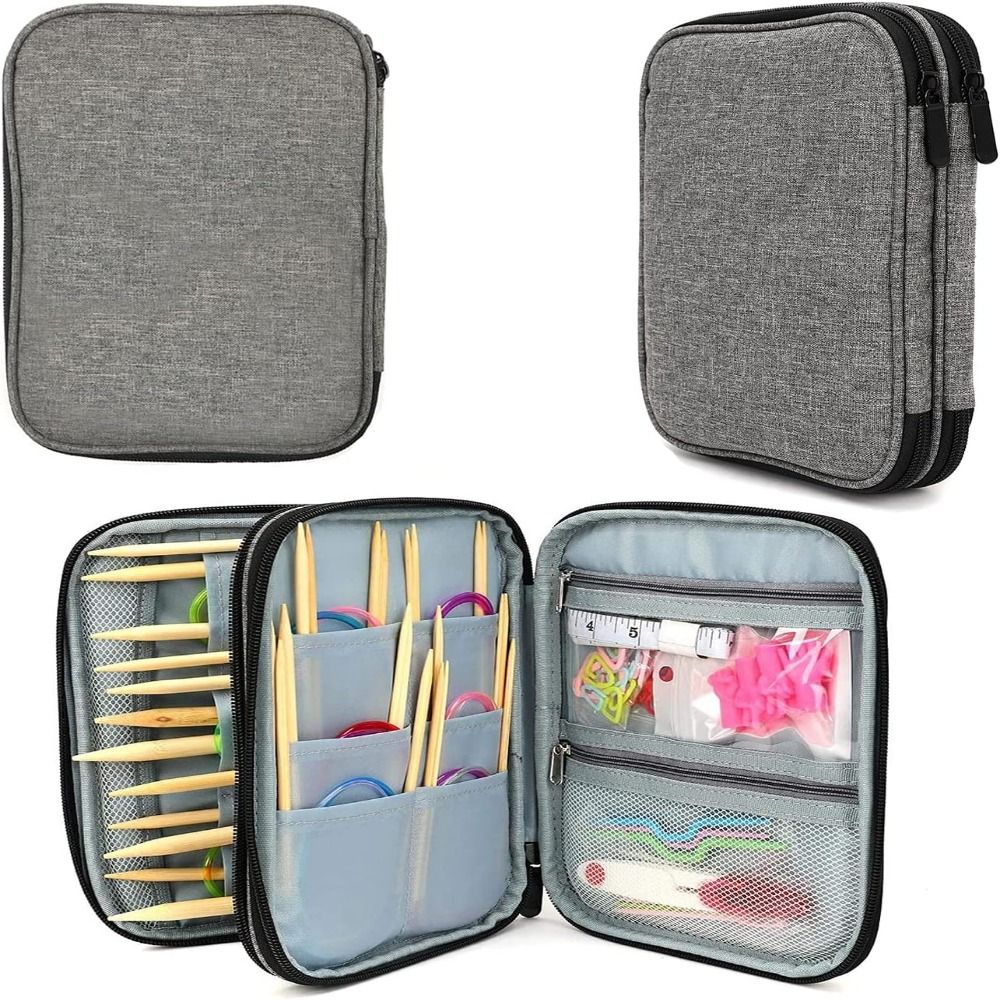 Knitting Needle Case, Portable - Travel Accessories To Sew recensione e prezzo