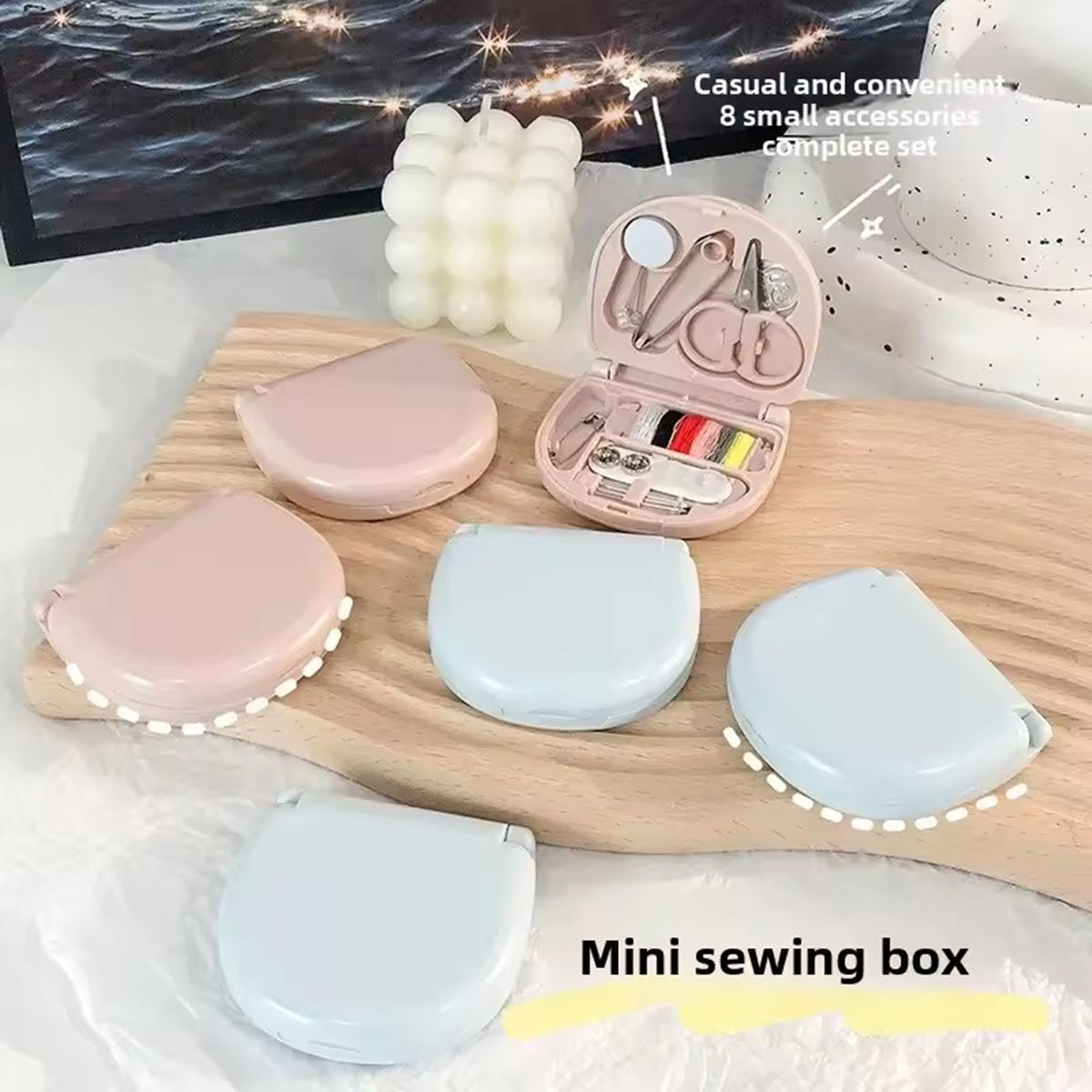 Mini Manual Sewing Machine Kit - Travel Accessories To Sew recensione e prezzo