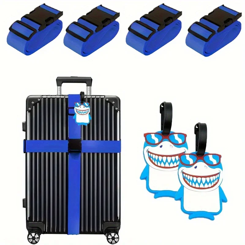 6 Pack Luggage Straps Luggage  - Travel Accessories In Bulk recensione e prezzo
