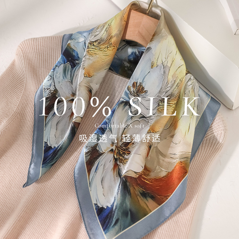 100% Real Silk Scarf Gorgeous  - Travel Accessories Present recensione e prezzo